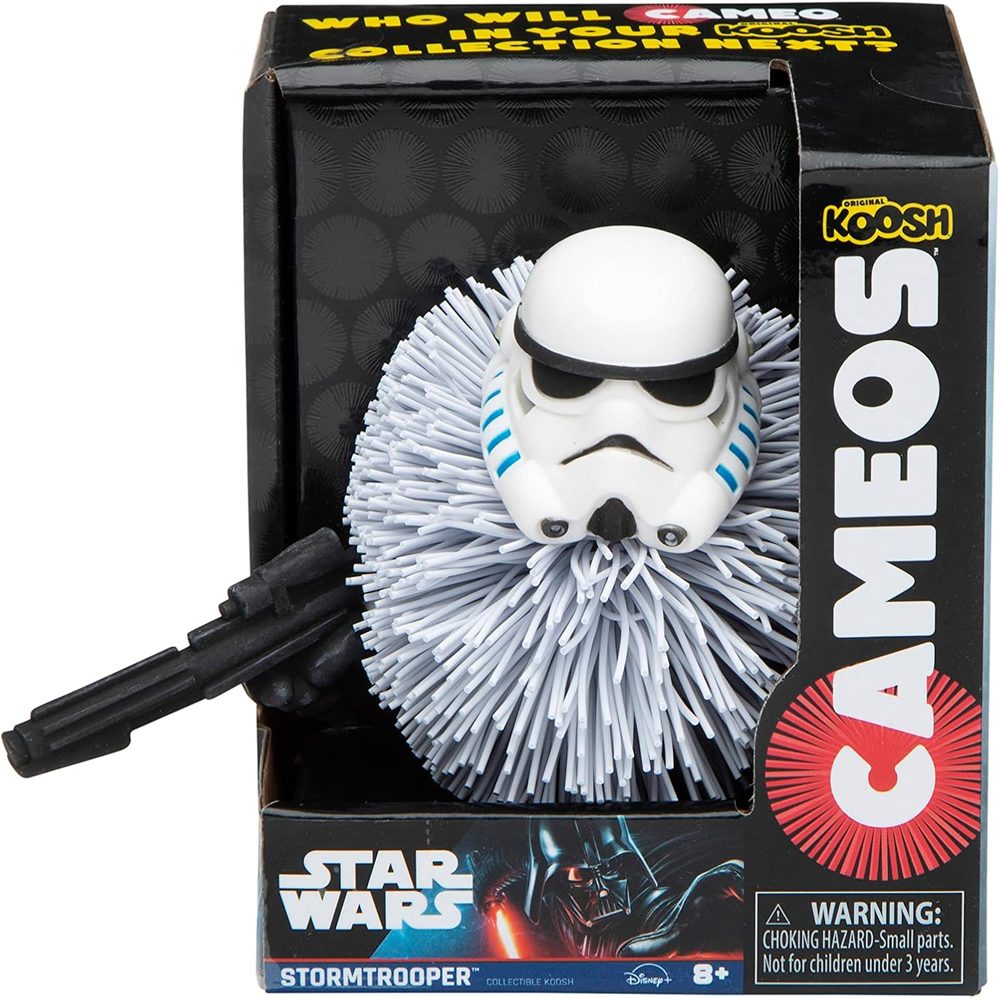 Koosh Cameos Stormtrooper from Star Wars with white helmet and arms