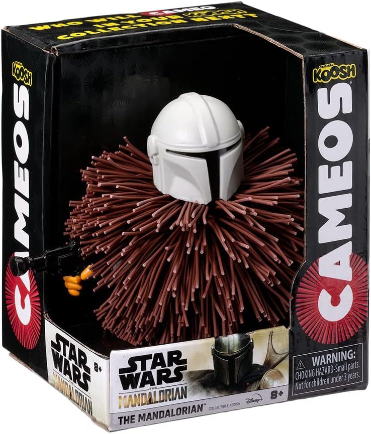 Koosh Cameos The Mandalorian with silver helmet